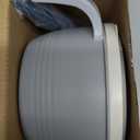 Layron Ramen Cooker Bowl - 45 oz Microwaveable Noodle Bowl Ramen in few Minutes- BPA Free and Dishwasher Safe Set with Chopsticks Perfect for Dorm, Small Kitchen, or Officee (grey) (Gray)