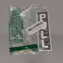 SmartSign Push Pull Door Sign Kit of 2 Anodized Signs | 1.5" x 5" Aluminum Black Color, Made in USA