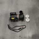 VEVOR 2 Speed SPA Pump, 48-Frame, AC 110V Hot Tub SPA Pump, 1.5 HP / 150 GPM / 42.65 ft High Speed or 0.46 HP / 70 GPM / 9.18 ft Low Speed, 2'' Port 90 Rotational Interface for Hot Tub Black