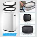 Garvee 13 Gal Motion Sensor Trash Can, Touchless Kitchen Bin