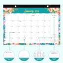 2 x 2026 Desk Calendar, Large Monthly Calendar (Jan. 2026 - Jun. 2027) 17'' x 12'', Wall/Desktop Use, Personal Desk Planner for Teacher Family School Office Supplies