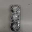 3 Rolls 10.5 Feet Caulk Tape Toilet Caulking Strip Self Adhesive Bathroom Sealing Peel and Stick Caulk Strip for Bathtub, 1.5 Inches (Black)