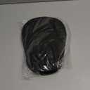 Ergonomic Mouse Pad Wrist Support, with Memory Foam & Non-Slip PU Base, Comfortable Massage Design Mouse Pad Relieve Wrist Fatigue&Pain, Suitable for Computer, Office and Home(01Black)