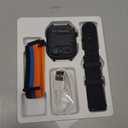 4G Kids Smart Watch for Boys Girls, Kid Watch Phone Ages 4-12 with Call, GPS, SOS, Video Call, Games, Camera, Alarm, Touchscreen Smartwatch for Children Birthday Gift (Includes SIM Card), Black