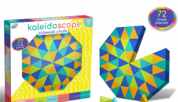 Anker Play Jumbo Kaleidoscope Chalk Set 72 pc