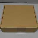 100 Pcs Christmas Unfinished Wooden Snowflake Ornaments Snowflake Hanging Cutouts Blank Wood Slices with Cord Craft Embellishments for Xmas Tree Decorations (White,3.1 Inches)