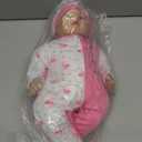 Aori Reborn Baby Dolls Girl - 18'' Realistic Newborn Baby Doll Girl with Pink Feeding Accessories - Lifelike Weighted Body for Role Play, Gift for Kids Ages 3+