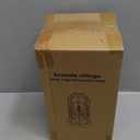 Touch Control Table Lamp, Industrial Bedside Lamp with 3 Way Dimmable, Small Nightstand Vintage Metal Cage Desk Lamps, Steampunk Table Lamps for Bedroom, Living Room, Kitchen (Bulb Included) (Bronze Base with Black Cage)