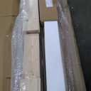 30x84 inch Sliding Barn Wood Door Slab with 5ft Hardware Kit, Requires Simple DIY Assembly