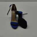 DREAM PAIRS Women's Chunk Low Heel Pump Sandals, Size 5