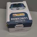 Electric Lunch Box Food Heater 80W Heated Lunch Box for Adults 12V 24V 110V 220V Portable Food Warmer LunchBox Lonchera Elctrica Porttil for Car Truck Work Driver Valentine's Gift for Men Women (Blue)