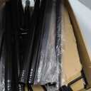 10Ft String Light Poles 4 Pack,Light Poles for Outside Lights,Outdoor with Fence Brackets Hanging Lights,Metal Stand Deck Patio Backyard