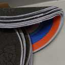 Tinideya 12 Pcs Kids Carpet Circle Seats for Class 16 Inch Round Classroom Rug Floor Cushions Soft First Day of School Educational Mat Non Slip Back to School Learning Playing Areas(Vivid)