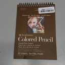 Strathmore 400 Series Colored Pencil Pad, 6"x8" Wire Bound, 30 Sheets