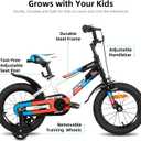 JOYSTAR New Berry Kids Bike for Boys and Girls Ages 3-12 Years Old, 12 14 16 Inch Kids Bicycles with Training Wheels, 20 Inch Bike with Kickstand, Multiple Colors | for Boys and Girls, Kids Bicycles, with Training Wheels, with Kickstand, for Boys and Girls, Kids Bicycles