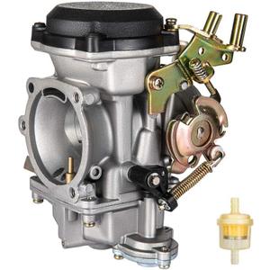 PUCKY CV40 Carburetor Replacement for Harley Davidson Road King Twin Cam 1200 XLH1200 Sportster 883 XL883 1998-2016 / Softail 1988-2017 / Dyna FXR FXD 1988-2016 / Touring 1988-2016 27490-04