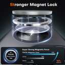 TOCOL for iPhone 16 Pro Max Case with Camera Control Capture Button, Compatible with Magsafe Charger, Built-in Magnetic Ring, Translucent Matte Phone Case for iPhone 16 ProMax 6.9 inch (Key Black)