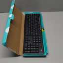 Logitech K270 Wireless Keyboard for Windows, 2.4 GHz Wireless, Full-Size, Number Pad, 8 Multimedia Keys, 2-Year Battery Life, Compatible with PC, Laptop, Black (1 Pack)