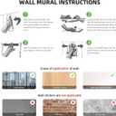 2 Sheet Valentine's Day Wall Decals Love Heart Wall Stickers Valentines Window Clings Pink Heart Tree Home Bedroom Decor Decals Peel and Stick for Valentines Wedding Anniversary Party Supply