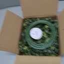 DDHS 11 Inch Artificial Boxwood Small Wreath for Front Doors, 2 Packs Green Leaves Wreath, Spring Summer Mini Wreaths for Indoor Outdoor Hanging Wall Window Wedding Home Decor Party Farmhouse