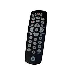 GE Universal Remote Control for Samsung, Vizio, LG, Sony, Sharp, Roku, Apple TV, TCL, Panasonic, Smart TVs, Streaming Players, Blu-ray, DVD, 4-Device, Silver, 33709