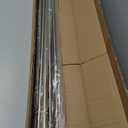 2 Pack Antique Bronze Disc Curtain Rods, 84-144 Inches Window Curtain Rod,Adjustable Room Darkening Drapery Rod with Aluminum Finials and Brackets,Wrap Around Design