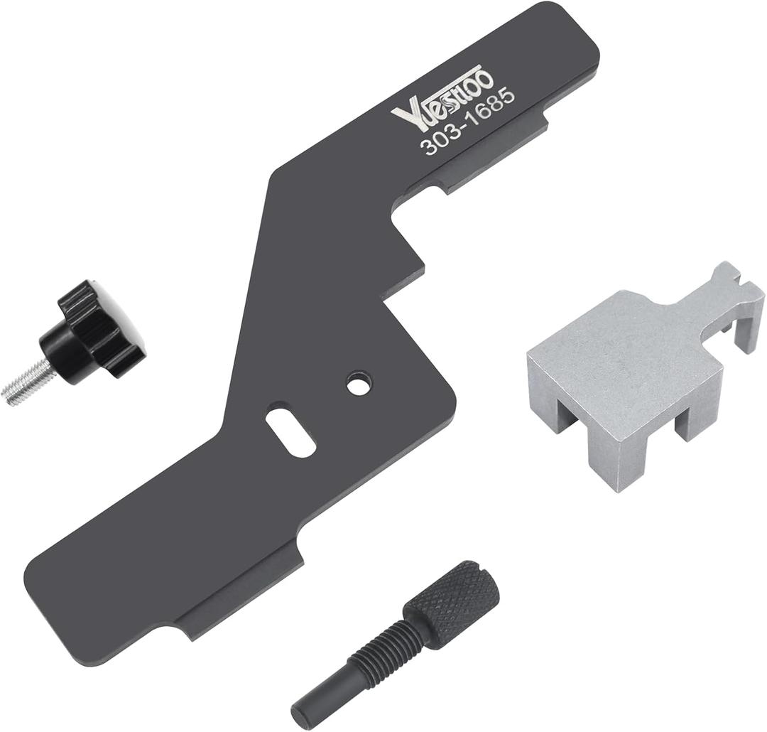 Engine Camshaft Alignment Timing Kit with Crank Sensor Alignment Tool Crank Locking Tool, Compatible with Ford 2.0L 2.3L EcoBoost from 2019, 303-1685 303-1521 303-748