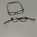 JM 2 Pack Magnetic Reading Glasses for Men Women, Hang Neck Blue Light Blocking Computer Readers Black & Tortoise +2.0