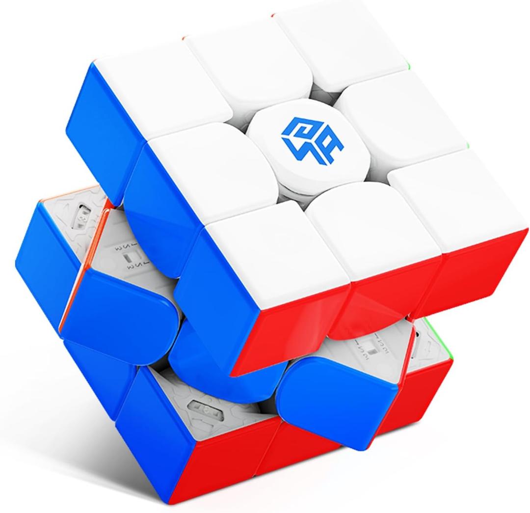GAN 14 Maglev, Speed Cube 3x3 Magnetic GAN14 Stickerless 56mm Puzzle Toy for Kids Adults, GAN Flagship (UV Coated)