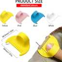 2 x Edge Sewing Lockranding Tool, 4 Pcs 4mm Sewing Gauge Ruler Set, Sewing Templates Rulers Needle Gauge Quilting Ruler Measuring Tool Seam Gauge for Sewing Straight (4mm)