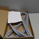 Upgraded WPW10443324 W10443324 Freezer Door Gasket Compatible with Maytag Kenmore Refrigerator Door Gasket W10180624 Freezer Seal Replacement For Whirlpool Refrigerator Door Seal AP6021484 PS11754808