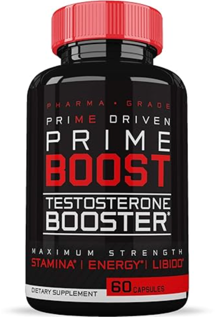 Prime Labs Test Booster for Men - Increase Stamina, Endurance & Strength - 60 Capsules, BB Date 03/2021