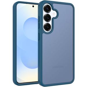 Compatible with Samsung Galaxy S23 FE Case, Anti-Fingerprint Matte Coating, Protective Hard Back Slim Translucent Case for Samsung Galaxy S23 FE 6.4", Blue