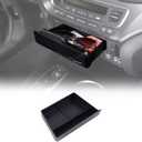 Center Console Organizer Tray for Honda Pilot 2016-2022/ Ridgeline 2017-2025/ Passport 2019-2025, ABS Material Console Drawer Storage Box Coin Container Accessories (Style B)