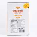 Vegan Collagen Konjac Jelly (Mango Flavor) 120g x 10 Packs  Low-Calorie Fruit Gel Snack, Gluten-Free, Plant-Based, 7 kcal per Pouch