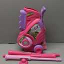Toddler Golf Set for Girls Boys 1 2 3 4 Years Old, Upgraded Kids Golf Cart with 3 Clubs & 8 Balls, Outdoor Indoor Sports Toys Birthday Gift, Pink