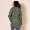 Amazon Essentials Women's Lightweight Water-Resistant Packable Puffer Coat Outerwear, -olive, XX-Large