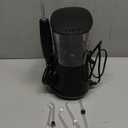 Waterpik Aquarius Water Flosser For Teeth Cleaning, Gums, Braces, Dental Care, Electric Power With 10 Settings, 7 Tips For Multiple Users And Needs, ADA Accepted, Black WP-662