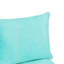 Home Indoor/Outdoor Corded Deep Pillow, Canvas Aruba