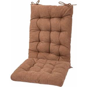 POMIU Rocking Chair Cushion Chair Cushions Chair Pad Chair Pads Sets Indoor Back Seat Cushion Office Chair Desk Chair Dining Chairs Home Kitchen Chair Room (Coffee)