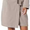 Amazon Essentials Women's Lightweight Waffle Mid-Length Robe L