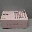 Mythsight StyleVibe 6in1 Air Styler, Hair Dryer & Blow Dryer Brush with Travel Case  Auto Wrap Curls (L/R), Fast Drying, Thermal Round Brush for Smooth Blowouts & FrizzFree Volume, No Heat Damage