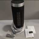 Ceramic Space Heater, Portable Indoor Heater with Remote Control, Three Heating Modes, Overheat and Tip-Over Protection, Suitable for Home, Bedroom, and Office Indoor Use