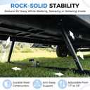 ACOCO RV I-Beam Mount Stabilizer, Adjustable 17''-35'' with Carry Bag
Heavy-Duty Carbon Steel, with 10 Reflective Strips No-Drill Mount, Stop RV Wobble for 5th Wheel & Travel Trailer