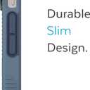 Speck iPhone 15 Plus & 14 Plus Case - Drop Protection, Built for MagSafe, Scratch Resistant - No Slip Grip with Soft Touch Coating for iPhone 6.7 Inch Model - Mystery Blue/Faded Denim CandyShell Pro