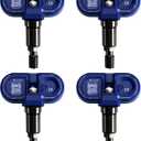 CDWTPS Tesla Bluetooth TPMS Sensor,4-Pack Tesla Bluetooth TPMS Tire Pressure Monitor Sensors Compatible with 2020-2025 Tesla Models 3 Y S X Replaces#1490701-01-B 1490701-01-C