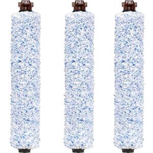 3 Pack Replacement 1926 CrossWave Wood Floor Brush Roll, Brush Replacement Parts for Bissell CrossWave Pet Pro 1785, 2306A Cordless Wet Dry Vac, Replace Part# 1608022 &160-8022.
