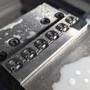 Milspin CNC Milled 3D Engraved Slide Back Plate Compatible with Glock Gen 1-5 I 3 Dimensional I Made in USA (3D Great Seal, Blacked Out, Models G17-G41, G45)