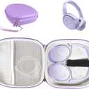 CaseSack Case for Bose QuietComfort Bluetooth Headphones with Microphone, QuietComfort 45, 35, 35 II, Replacement case only (Purple)