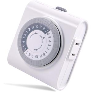 PHILIPS SPC1237AT/27 Plug-in Timer, White
